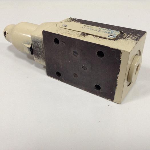 Used VICKERS Relief Valve CVGC 3 W 125 10 #89908