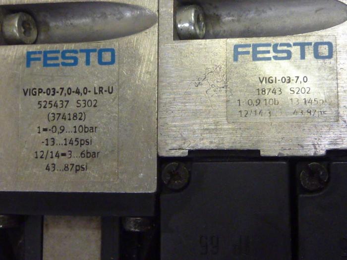 Used FESTO Control Block / Valve Terminal IFB13-03 Used