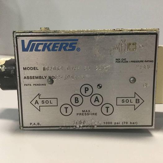 Used VICKERS Valve DG20S4 012F 50 S553 #132165