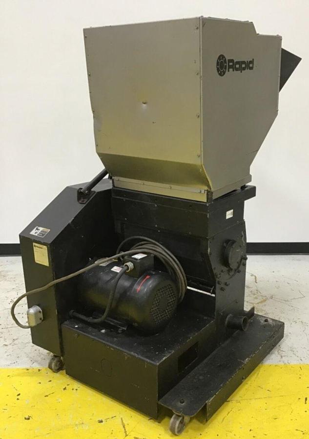 Used RAPID 3 HP Grinder Granulator, F-19, USED 