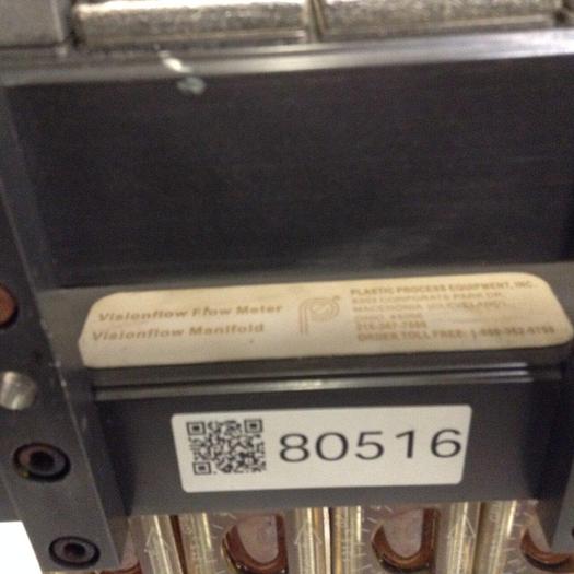 Used PPE Vision Flow Meter / Manifold MANIFOLD516 #80516