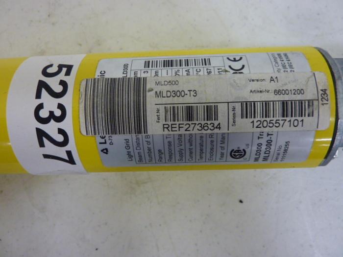 Used LEUZE Light Curtain Transmitter MLD300-T3 #52327