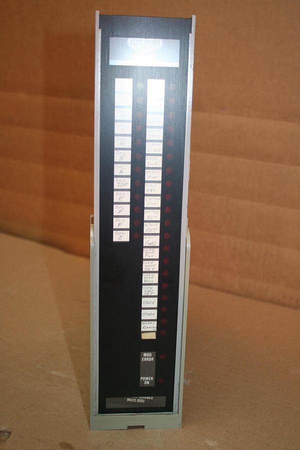 Used BARBER COLMAN Sequence Module 80CC-11001-101-0-00 #8028