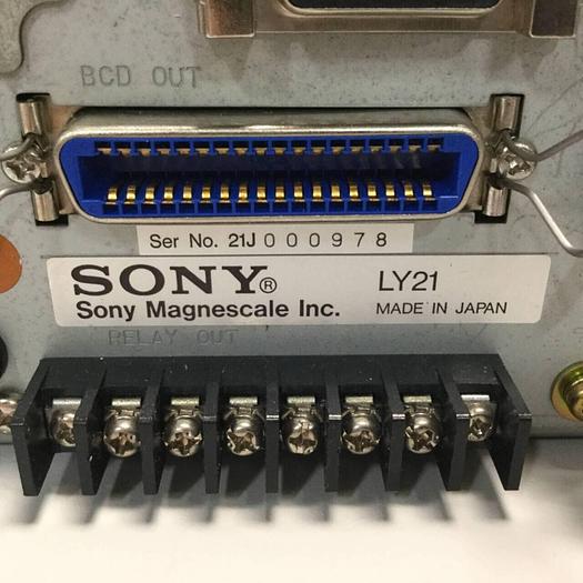 Used SONY Magnescale LY21 Used