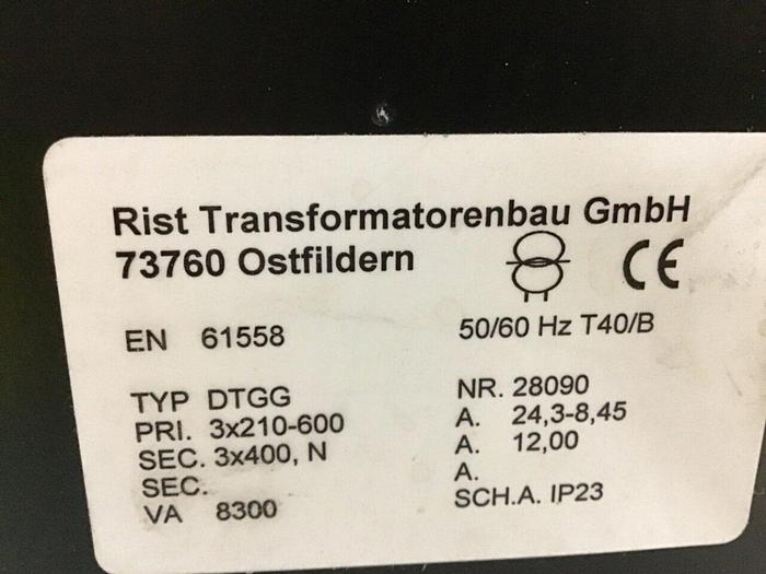 Used RISTRA Transformer 73760 #122117