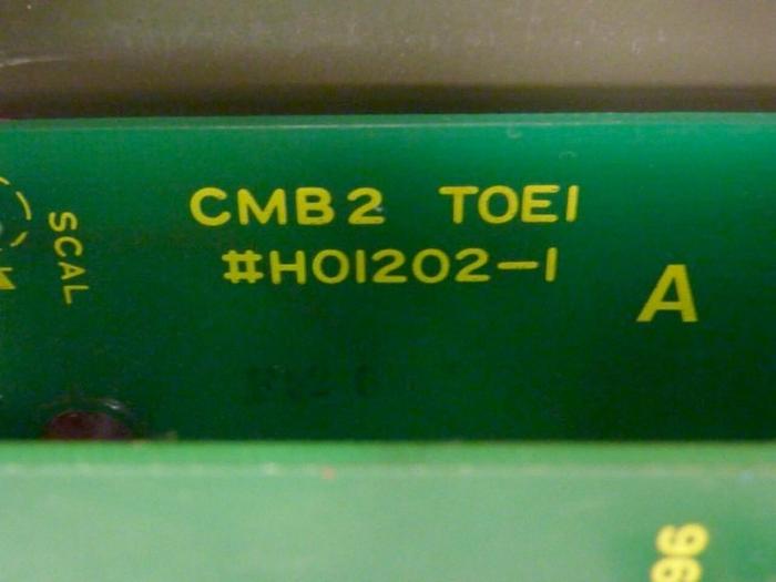 Used TOSHIBA Control Panel H01201-2 #66904