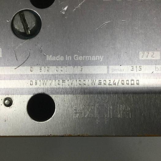 Used BOSCH Control Valve 0 810 001 715 #90919