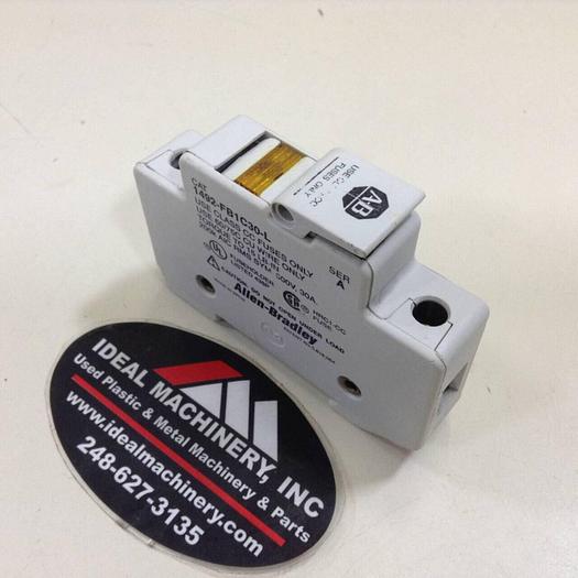 Used ALLEN BRADLEY 30 Amp Fuse Holder 1492-FB1C30-L SER A #74220