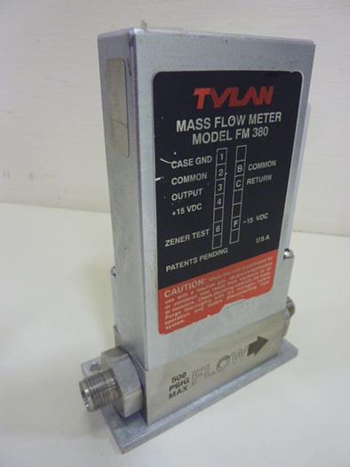 Used TYLAN Mass Flow Meter FM-380 SAV #47962