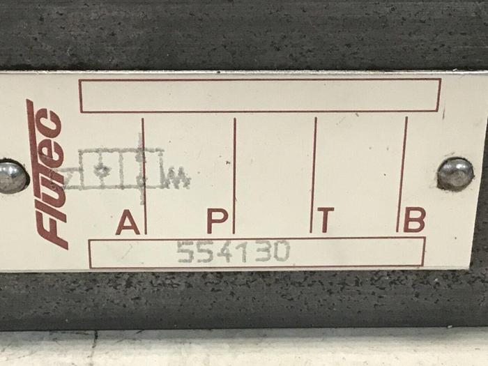 Used FLUTEC Valve 554130 #129943