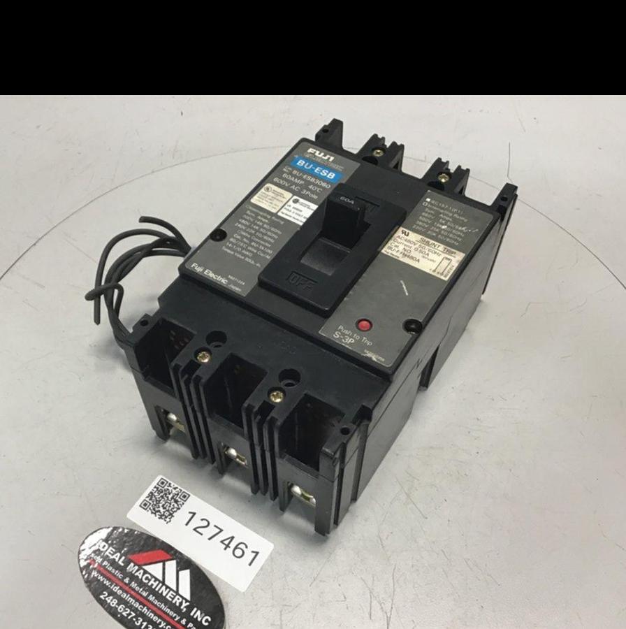 Used FUJI ELECTRIC 60 Amp Circuit Breaker BU-ESB3060 USED