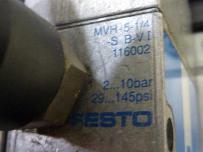 Used FESTO Control Block / Valve Terminal IFB8-02 #52848