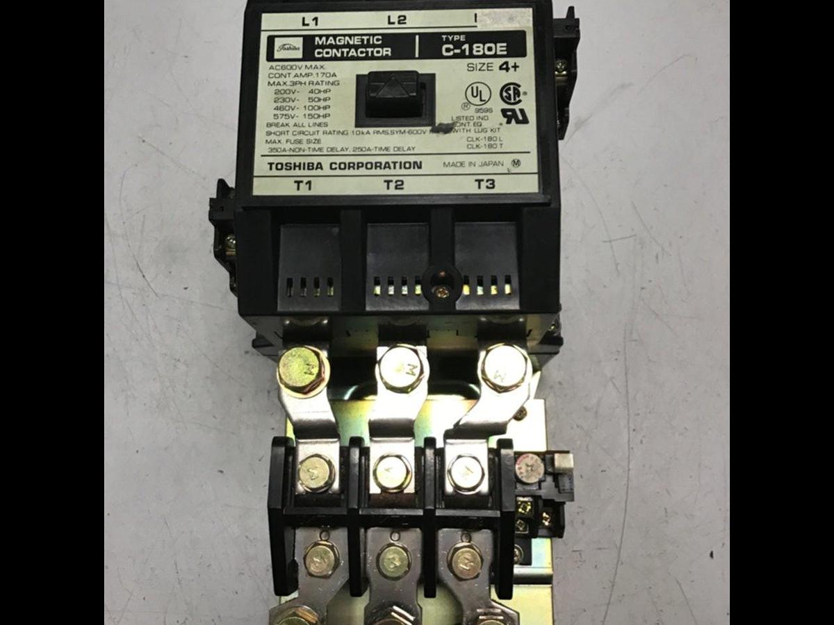 Used TOSHIBA Magnetic Contactor C-180E Used
