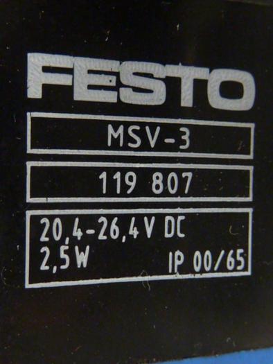 Used FESTO Control Block / Valve Terminal IFB8-02 #52758