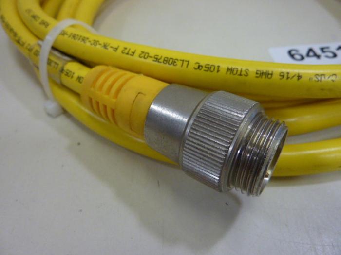 Used TURCK ELEKTRONIK Cable RSM RKM 461-4M #64517