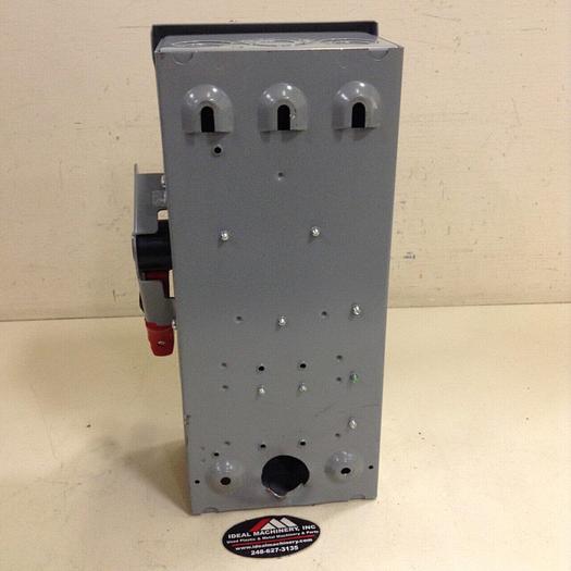 Used SQUARE D 60 Amp Safety Switch H322N #74688
