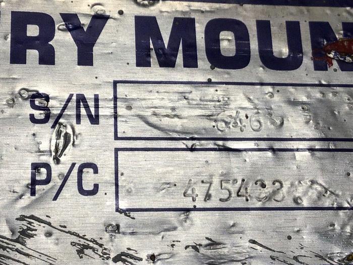 Used UNISORB Leveling Mount 8 x 6 IM-81-100-TS #122885