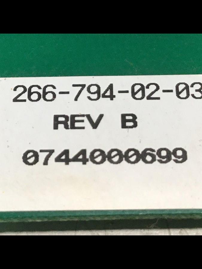 Used CONAIR Circuit Board 266-794-02-03 #141678