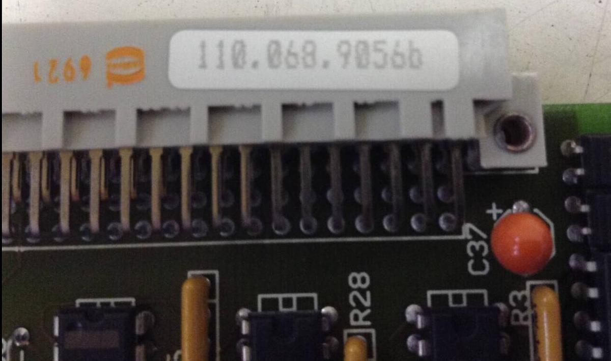 Used NETSTAL Circuit Board DIO 110.2409216A USED