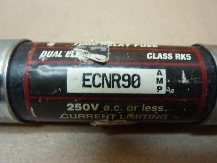 Used BULLET 90 Amp Fuse ECNR-90 #31254