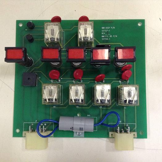 Used MOTOMAN ROBOTICS Safety Relay Board 137726-1 #77035