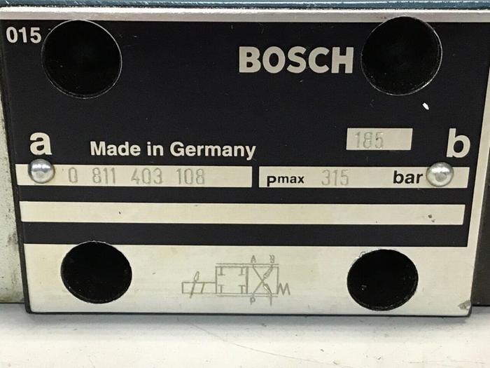 Used BOSCH Valve 0 811 403 108 #126864