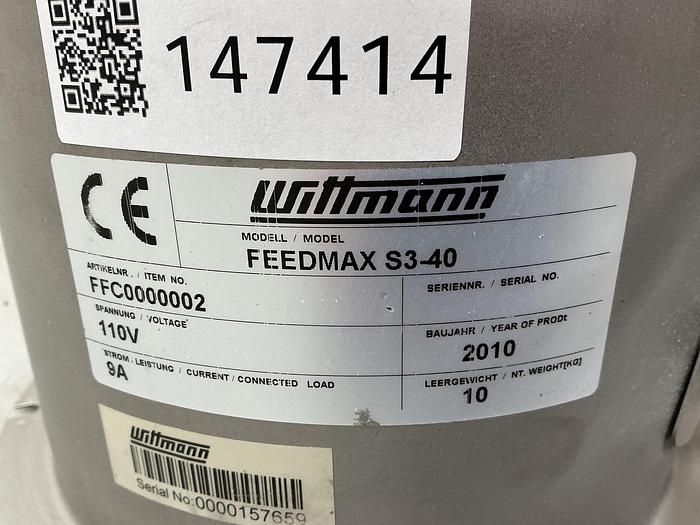 Used WITTMANN FEEDMAX S3-40