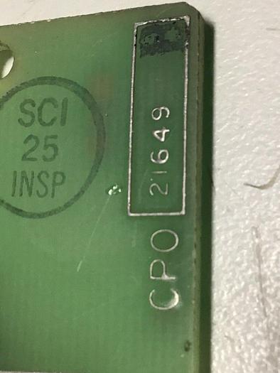 Used SCI Circuit Board 21649 REV B #112312