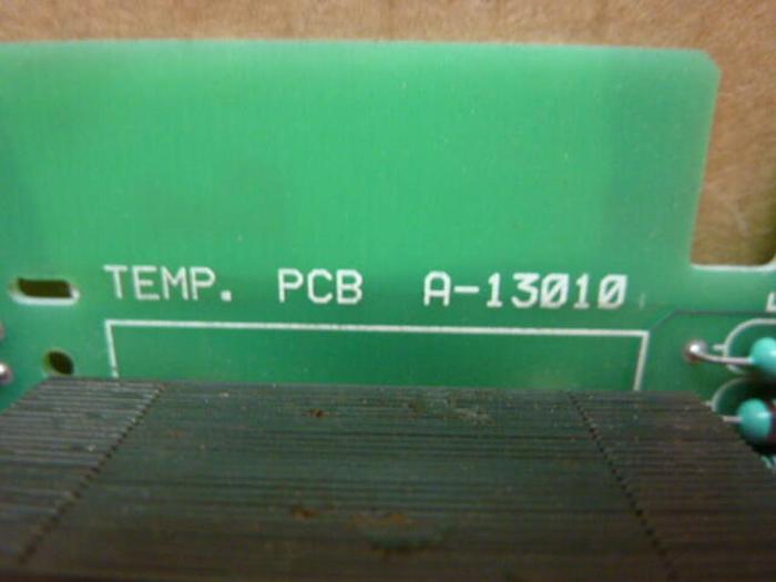 Used BARBER COLMAN Temperature PC Board A-13010 USED