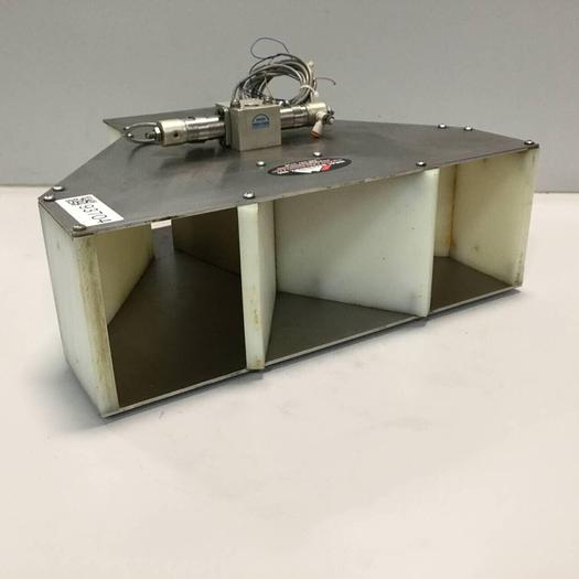 Used METAL FABRICATOR Part Diverter DIVERTER704 #93704