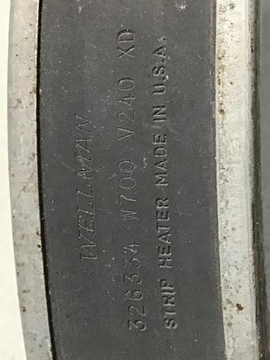 Used WELLMAN 700 Watt Heater Band 326334 700W #125864