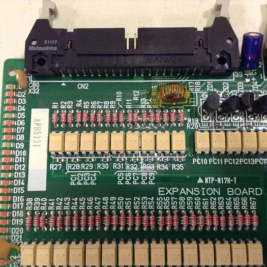 Used MATSUSHITA ELECTRIC Expansion Board NTP-N17H-T #80350