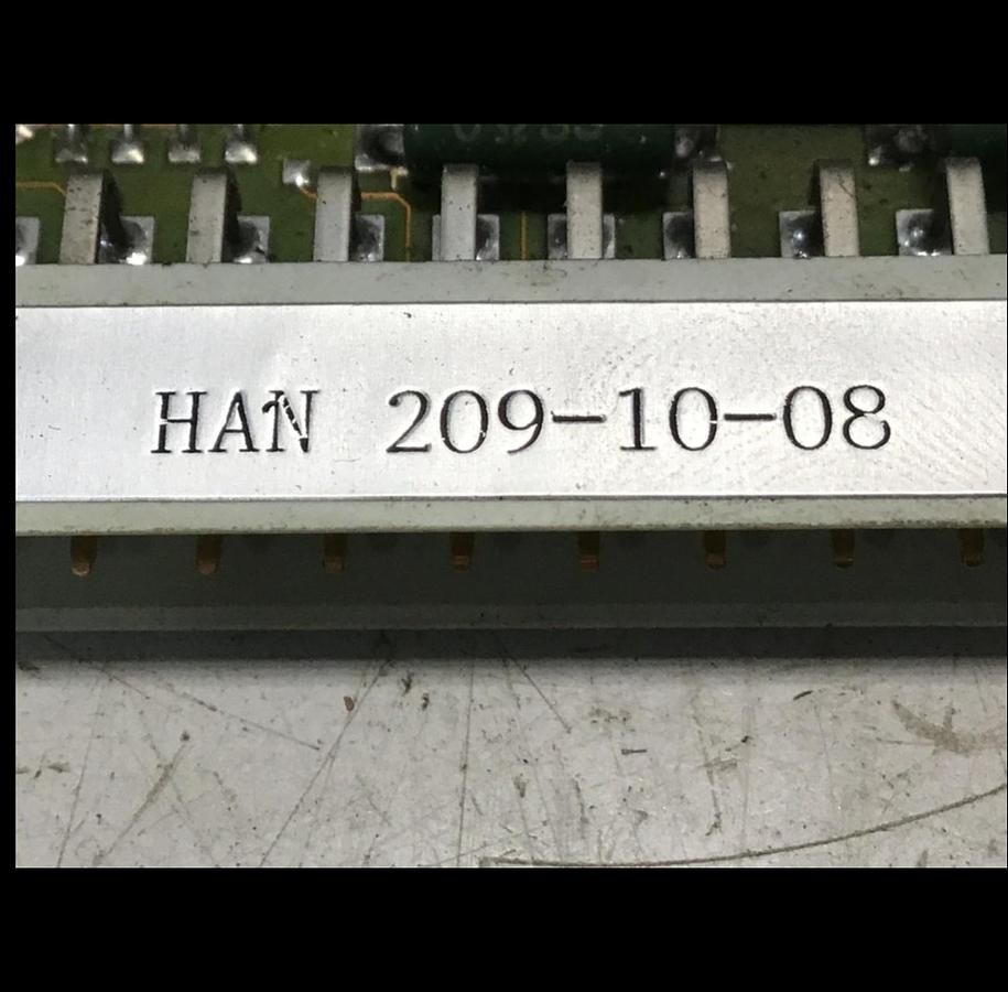 Used HYDROLUX Hydraulic Amplifier Card HAN-209-10-08 Used