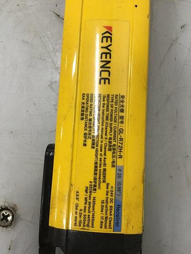 Used KEYENCE CORP Light Curtain GL-R72H-R USED