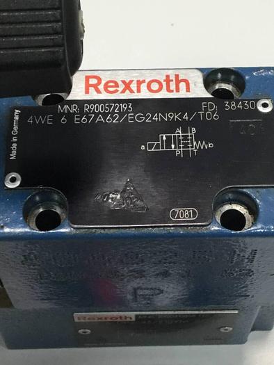 Used REXROTH Valve 4WE6E67A62EG24N9K4T06 #97007