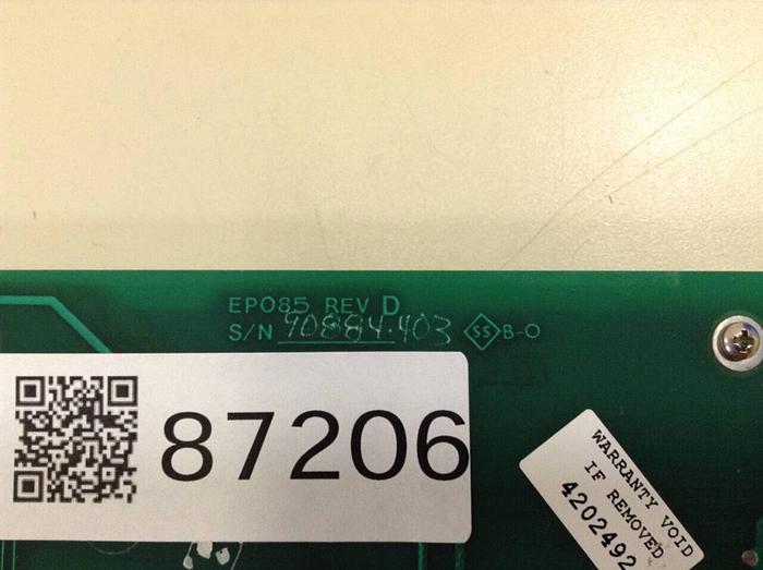 Used ADVANCED INPUT DEVICES D/A Module EPO85 #87206