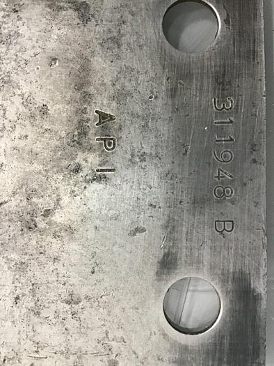 Used VAN DORN Platen Slide Wear Strip 311948 B #134690