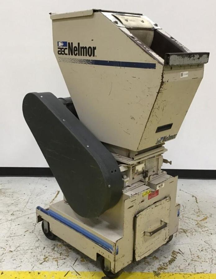 Used NELMOR 5 HP Grinder Granulator, G810FX, Used