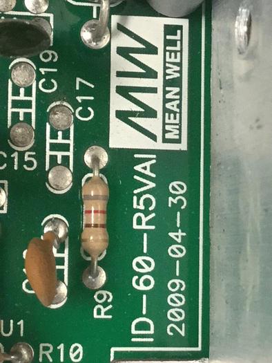 Used MEAN WELL Power Supply Board ID-60-R5VAI #106193
