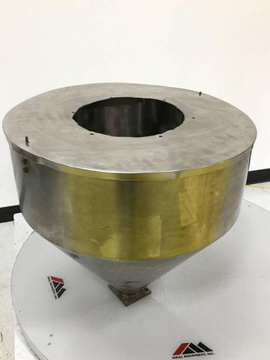 Used METAL FABRICATOR Hopper w/ Lid K.K04-05 #91468
