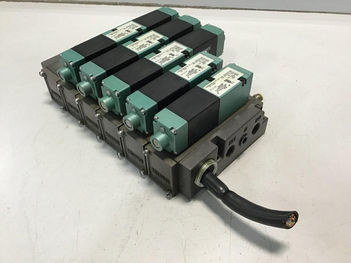Used NUMATICS Control Block w/ Valves 081SS400M000061 #130725