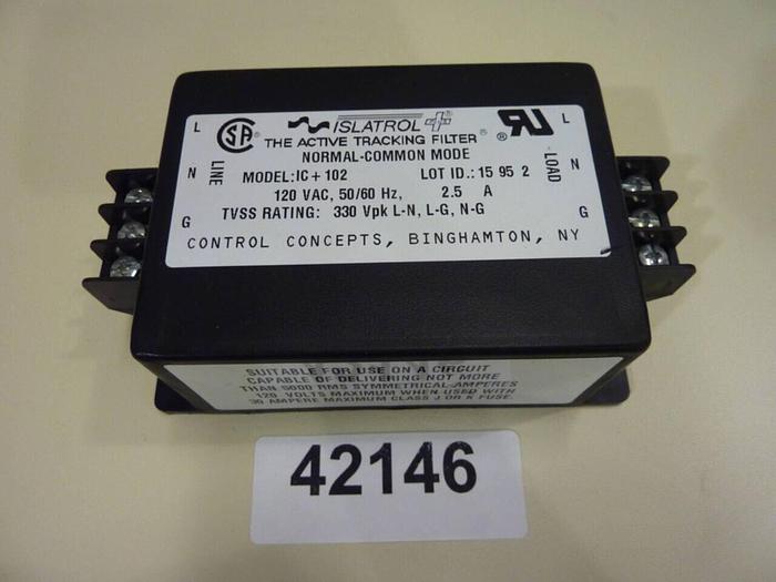 Used CONTROL CONCEPTS Active Tracking Filter IC+102 #42146