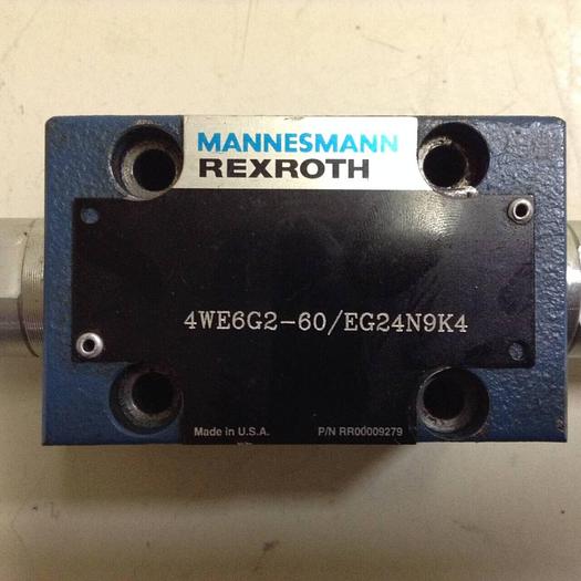 Used MANNESMANN REXROTH Hydraulic Valve 4WE6G2-60/EG24N9K4 #134337