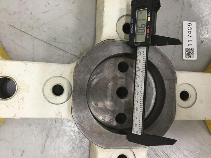 Used TOSHIBA Ejector Butterfly ISG120S10-3A / EB #117409