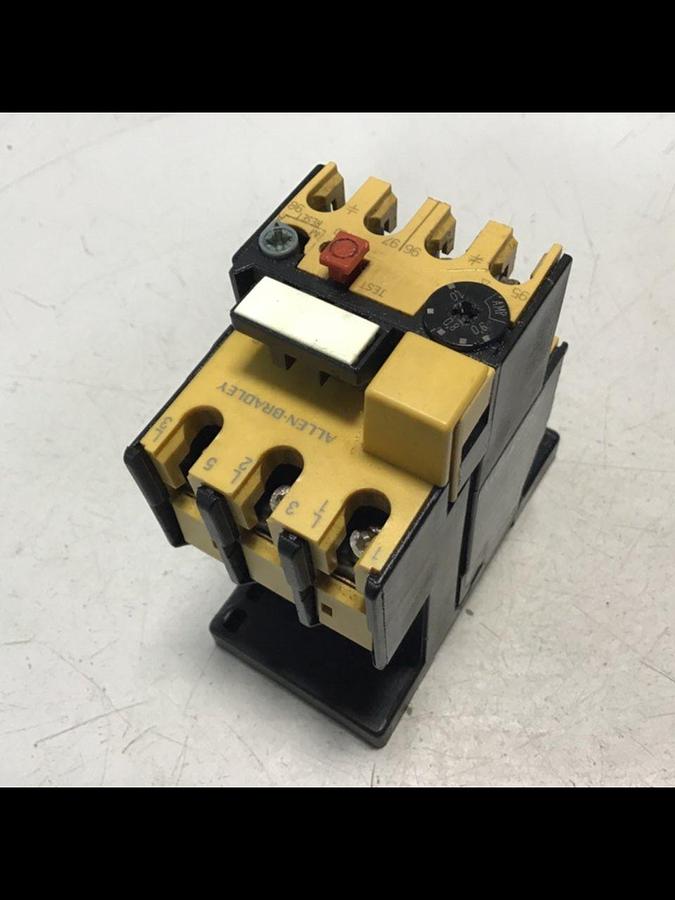 Used ALLEN BRADLEY Overload Block 193-BSA90 SER B USED