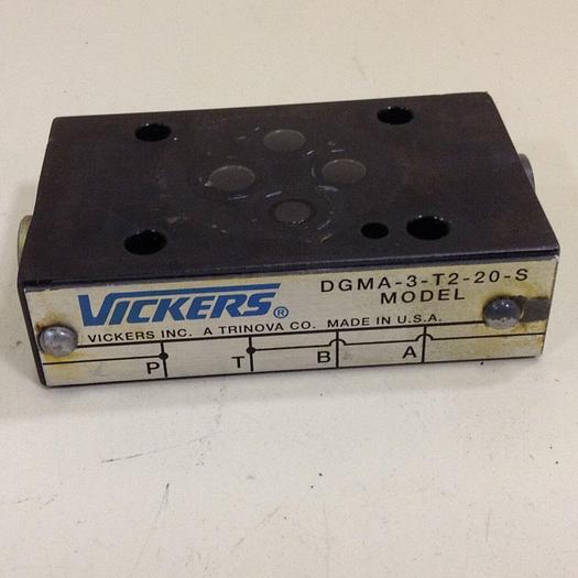 Used VICKERS Valve DGMA3T220S #82027