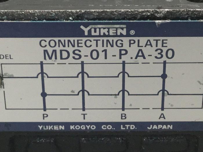 Used YUKEN Valve MDS-01-P.A-30 USED