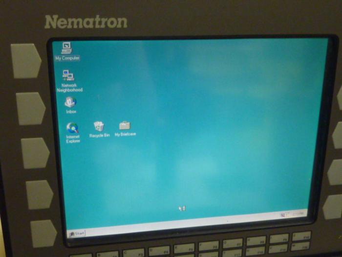 Used NEMATRON CORP Operator Interface IC63A6-J8B1F1AF Used