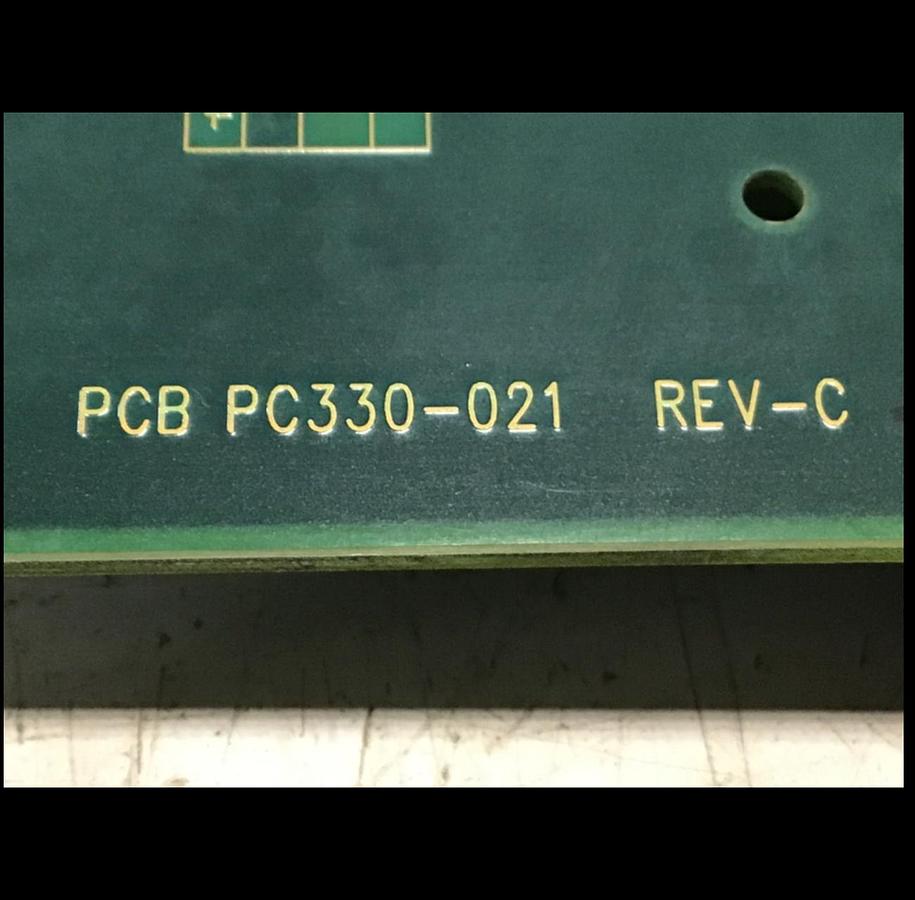 Used VAN DORN Temperature Circuit Board PC330-021 330-021 Used