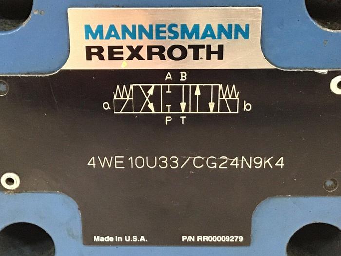 Used REXROTH Valve 4WE10U33/CG24N9K4 #134397